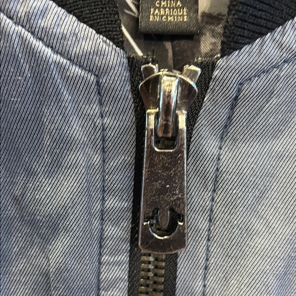 True Religion Men's Grey Bomber Jacket